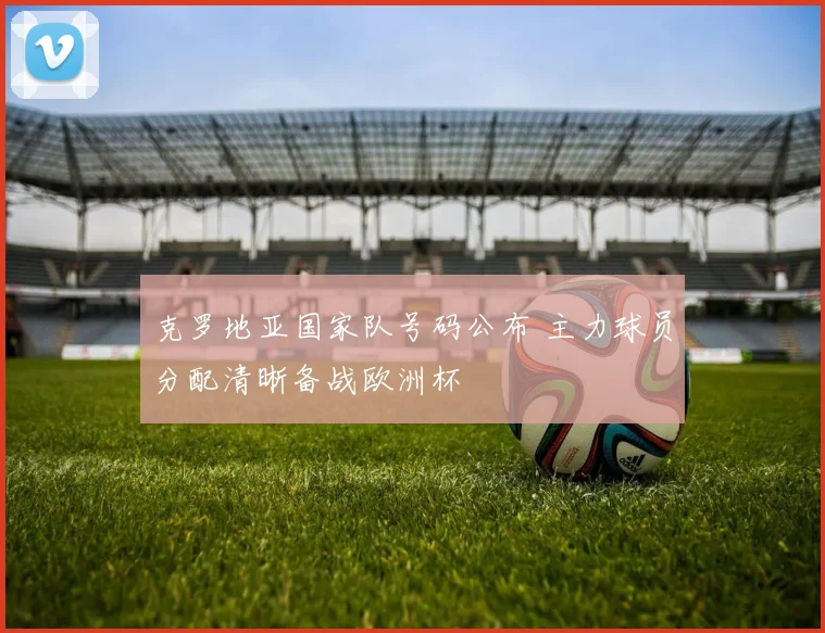 克罗地亚国家队号码公布 主力球员分配清晰备战欧洲杯