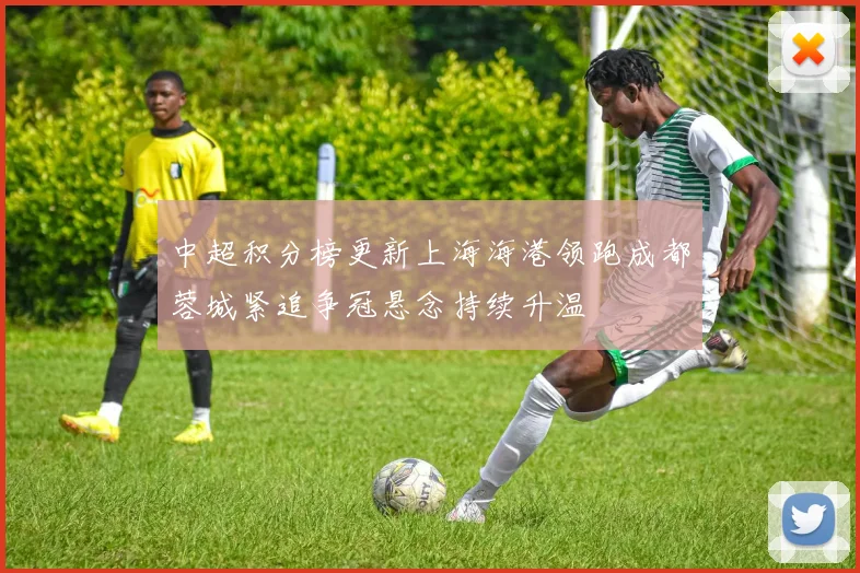 中超积分榜更新上海海港领跑成都蓉城紧追争冠悬念持续升温